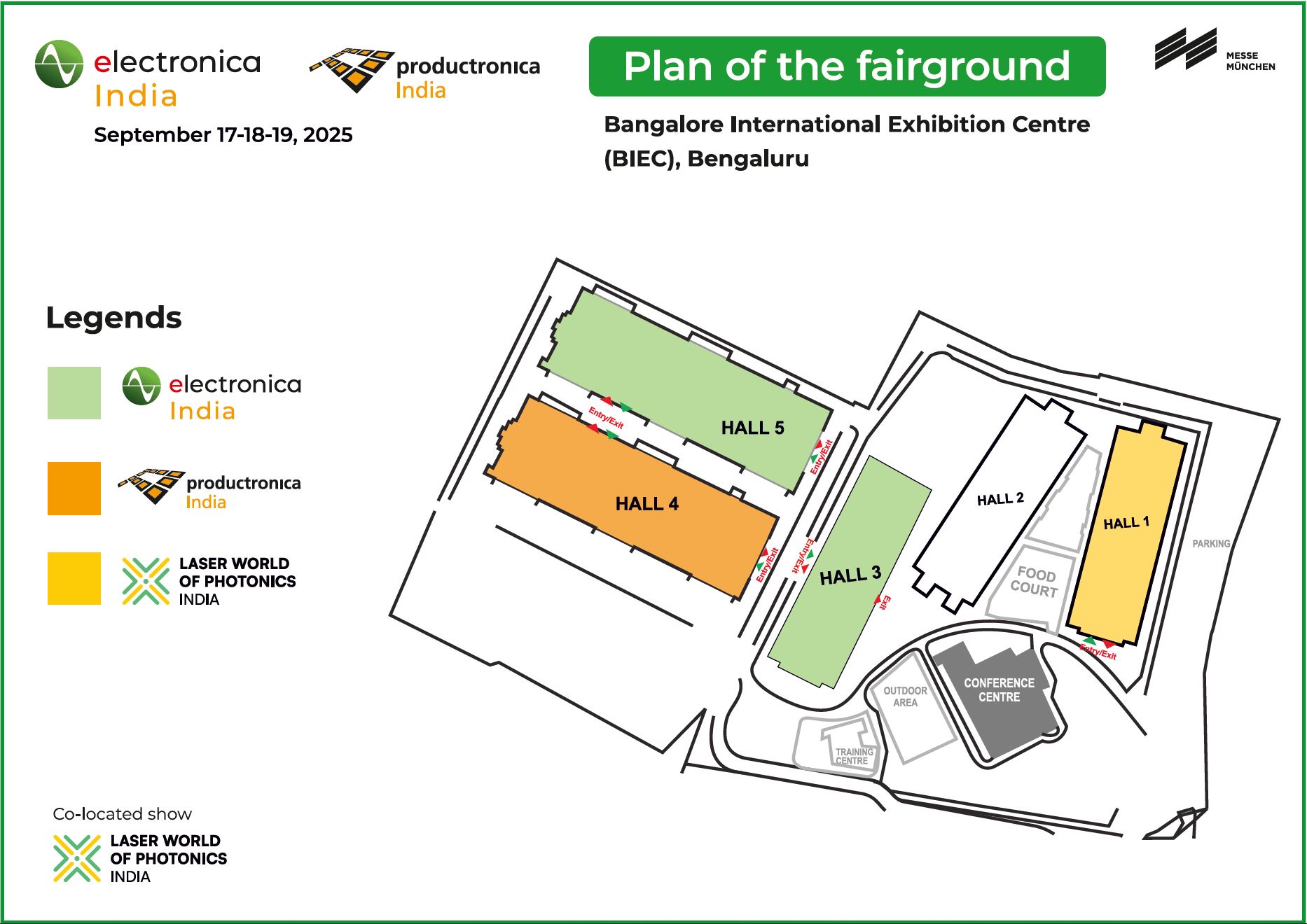 Fairgrounds map