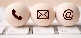  Telefon, E-Mail, Web