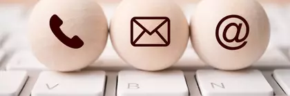  Telefon, E-Mail, Web