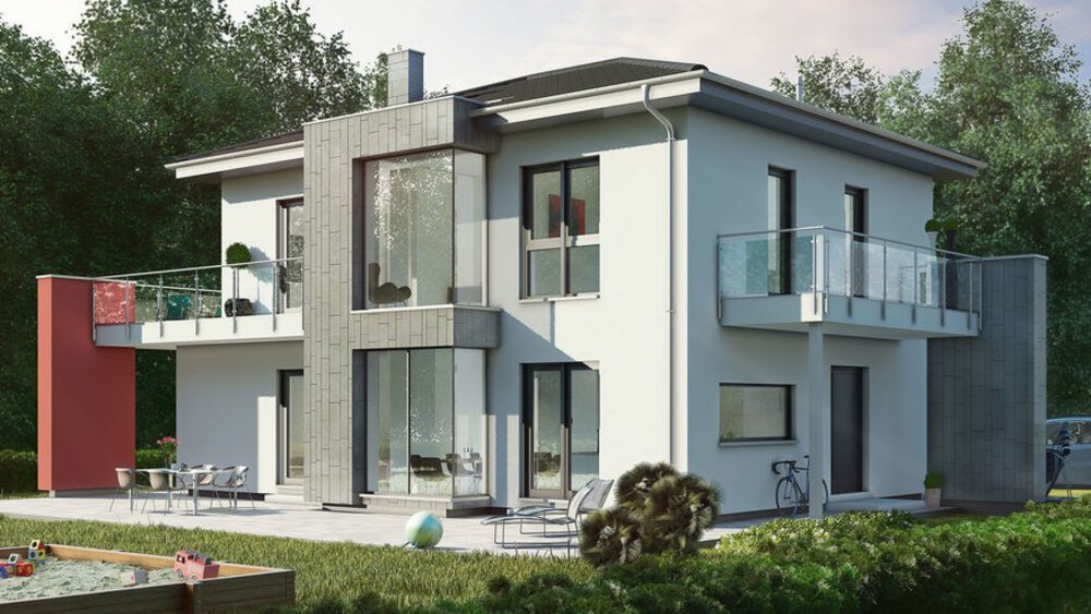 Außenansicht Musterhaus OKAL Haus GmbH