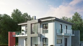 Außenansicht Musterhaus OKAL Haus GmbH