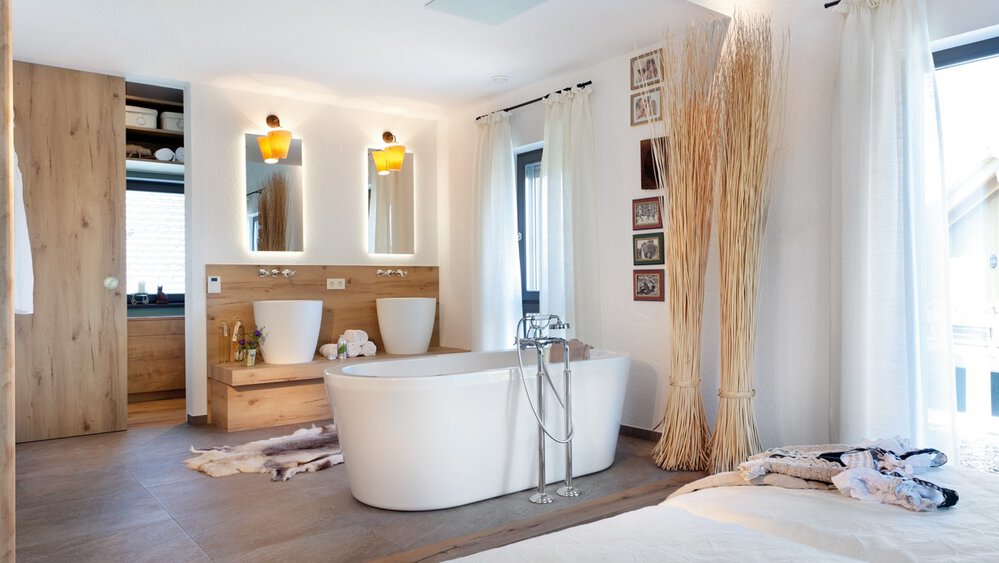 Badezimmer Musterhaus SchwörerHaus KG