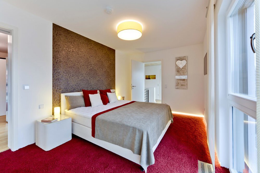 Schlafzimmer Musterhaus Wolf System GmbH 