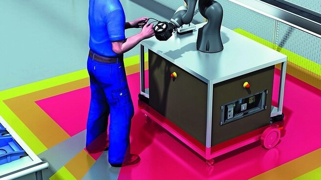 Example of collaboration from electric motor assembly