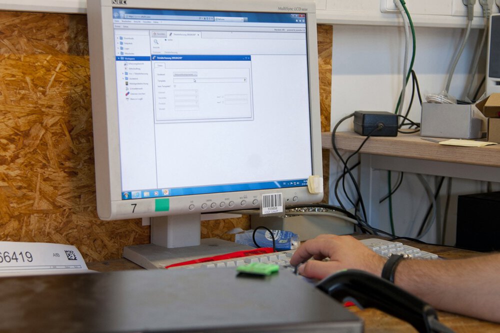 Blick in die Werkstatt des AfB