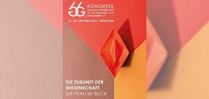 Ein Werbebanner für den 66. Kongress Deutsche Gesellschaft für Gynäkologie und Geburtshilfe e.V., der am 21.-24.10.2026 in München stattfindet.