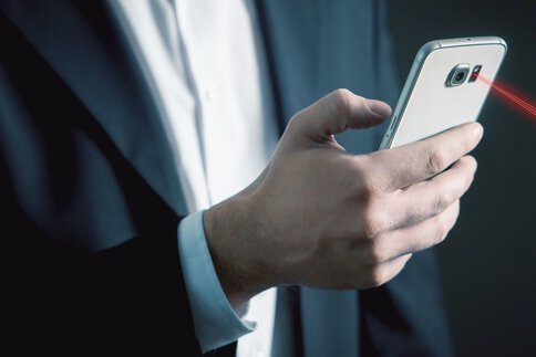 VCSEL-basiertes 3D-Sensing per Smartphone