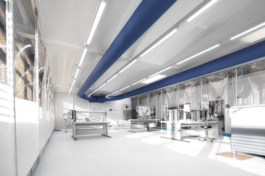 Depiction of a clean room