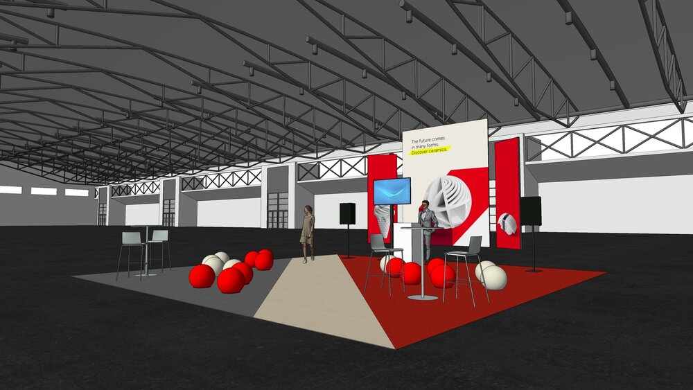 Image of the stand - Rendering - Speaker's Corner