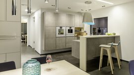 Küche Essbereich Musterhaus LUXHAUS 