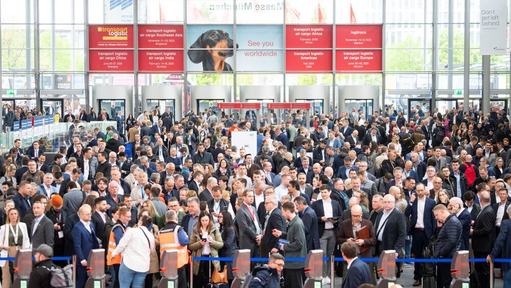 Mehr als 75.000 Besucher aus über 120 Ländern kamen zur transport logistic 2023.