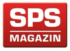 Red rectangular logo with 