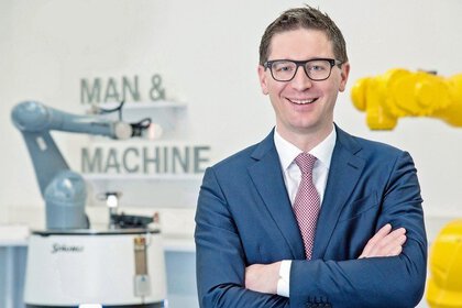 Peter Pühringer, Managing Director of Stäubli Robotics, Bayreuth