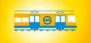Icon of a public transportation vehicle