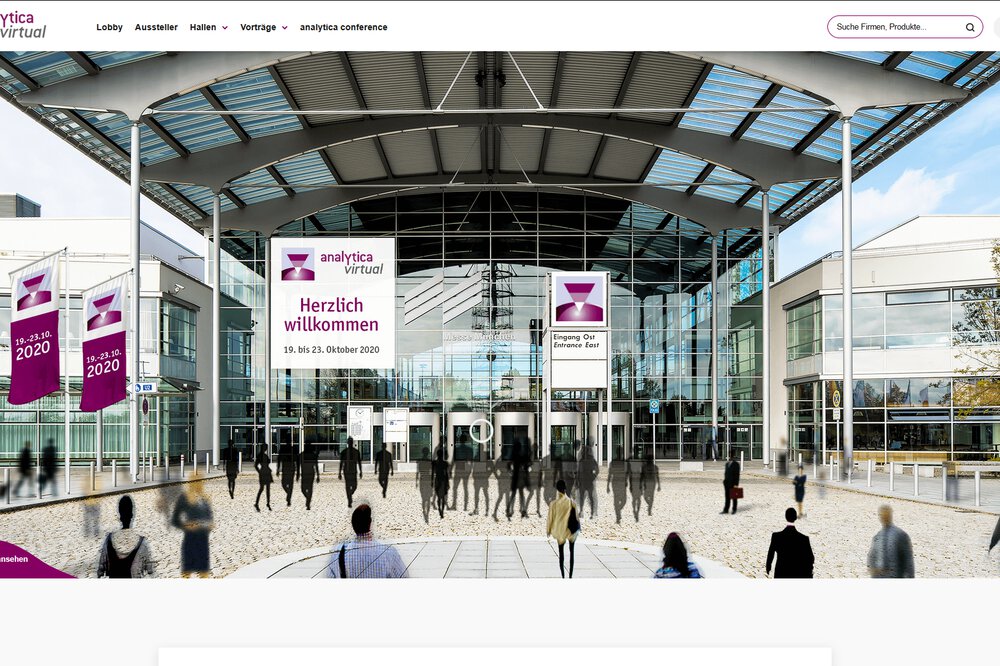 Mehr als 21.600 Teilnehmer informierten sich auf der analytica virtual.