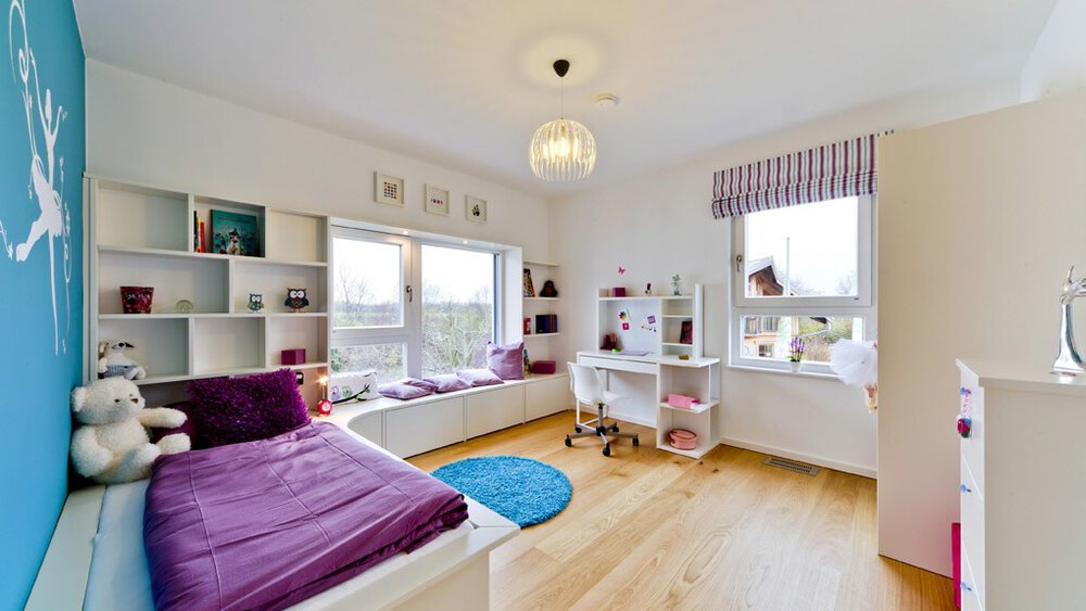 Kinderzimmer Musterhaus Wolf System GmbH 