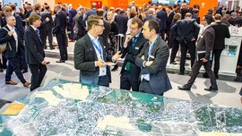 Besucher der EXPO REAL