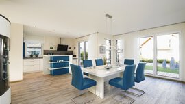 Essbereich Musterhaus Montana von Rensch-Haus GmbH