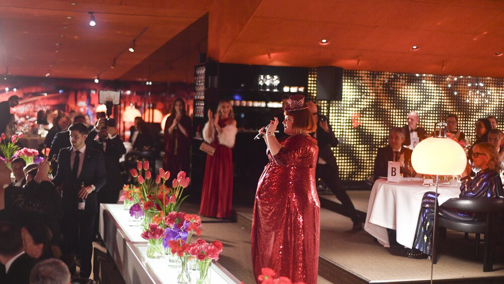 50th Anniversary Dinner Tantris mood