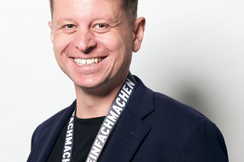 Foto von BAU Botschafter Christoph Krause.