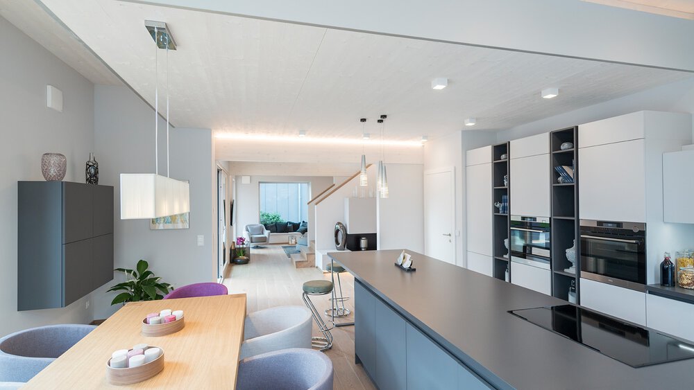 Küche Essbereich Musterhaus von Griffnerhaus GmbH