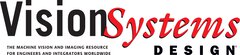Text logo for Vision Systems Design with subtitle 