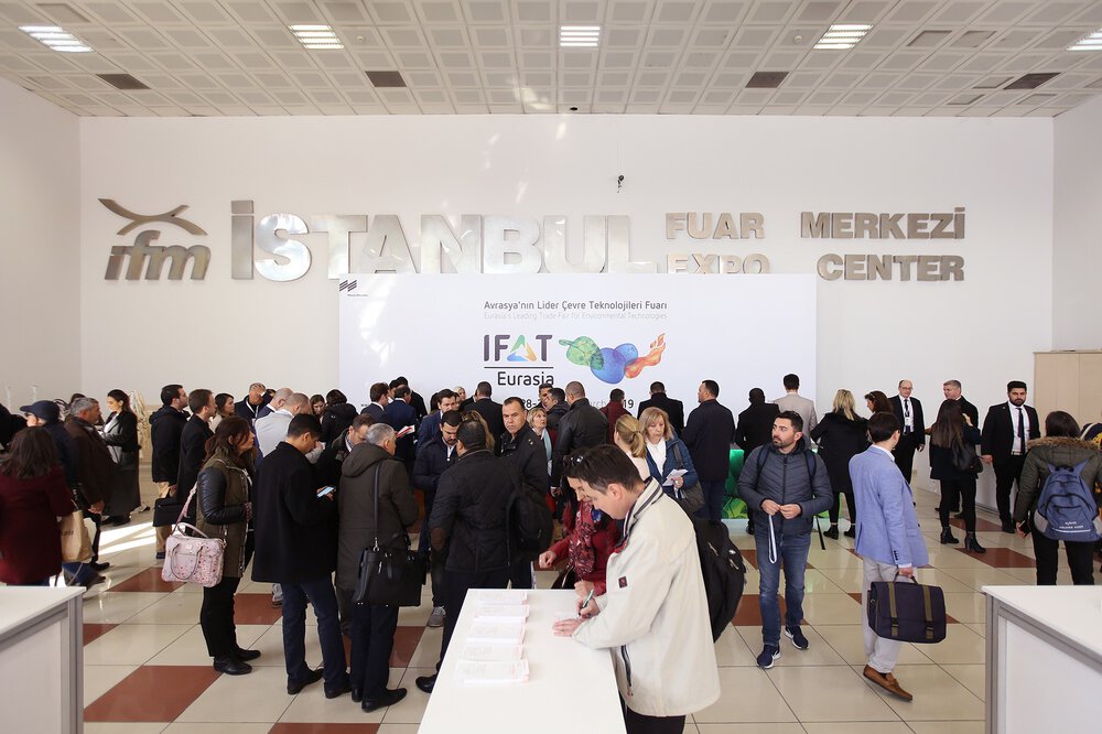 Visitors at IFAT Eurasia