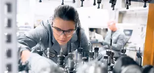 AI systems can be helpful assistants for factory workers.