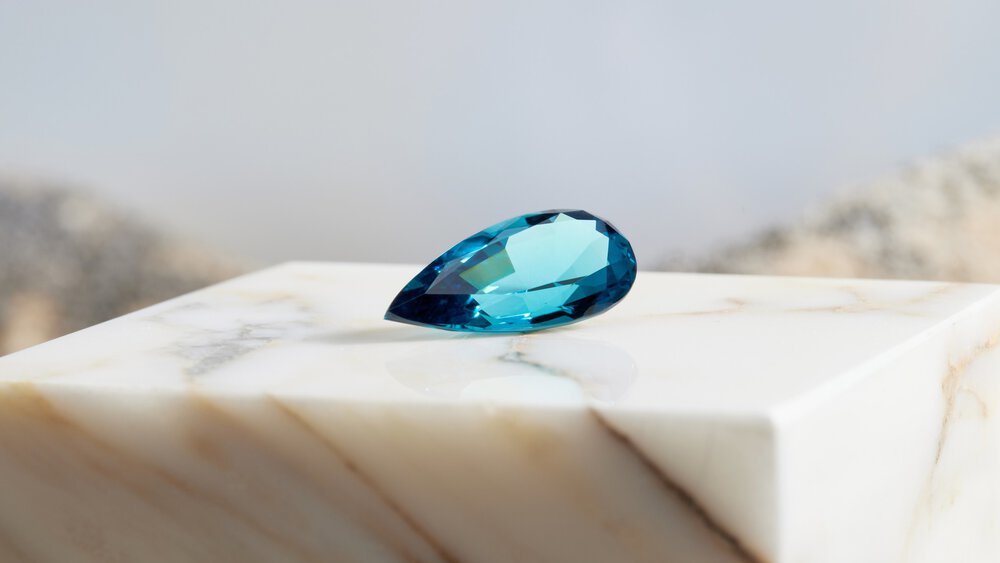 Gemstone: Blue Turmaline, Gerhard Hahn