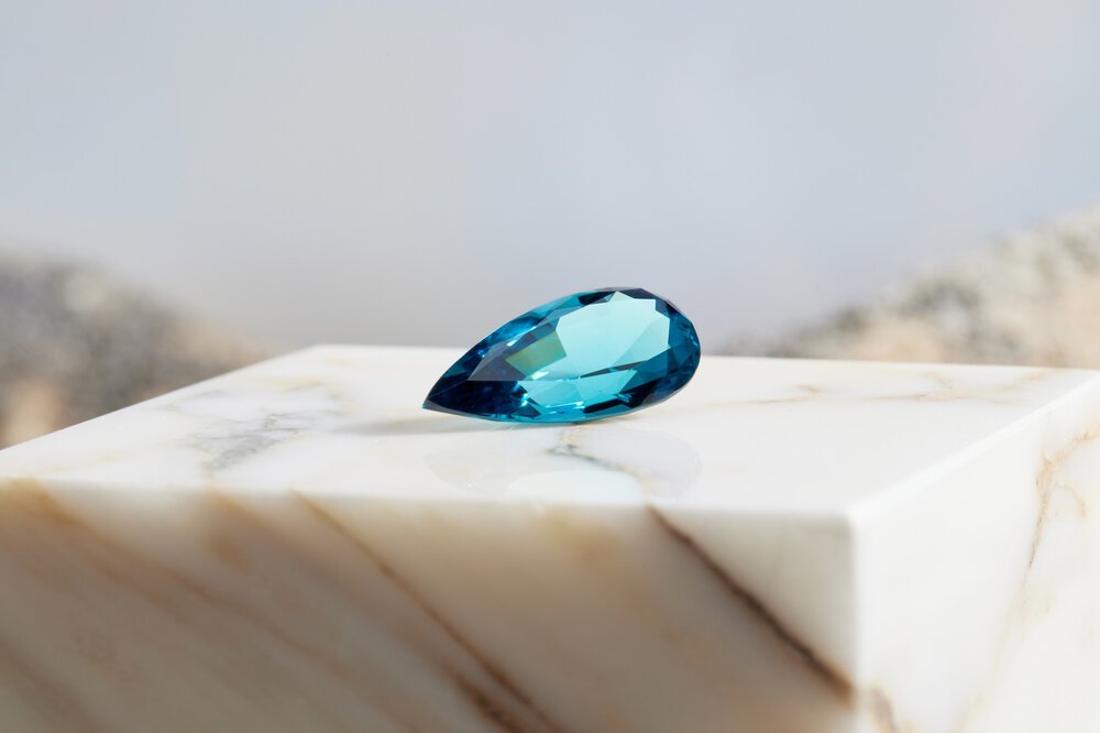 Gemstone: Blue Turmaline, Gerhard Hahn