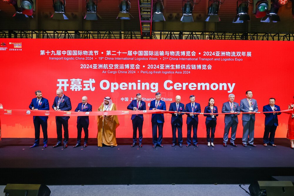 Bundesverkehrsminister Wissing eröffnet transport logistic China