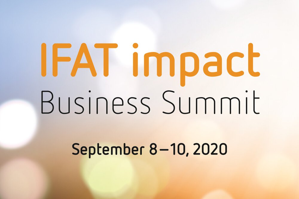 Wissen und B2B-Networking beim IFAT impact Business Summit.