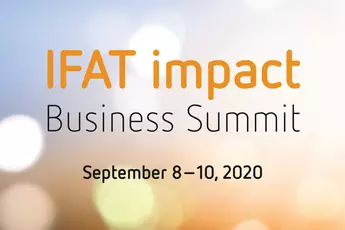 Know-how and B2B networking at the IFAT impact Business Summit.