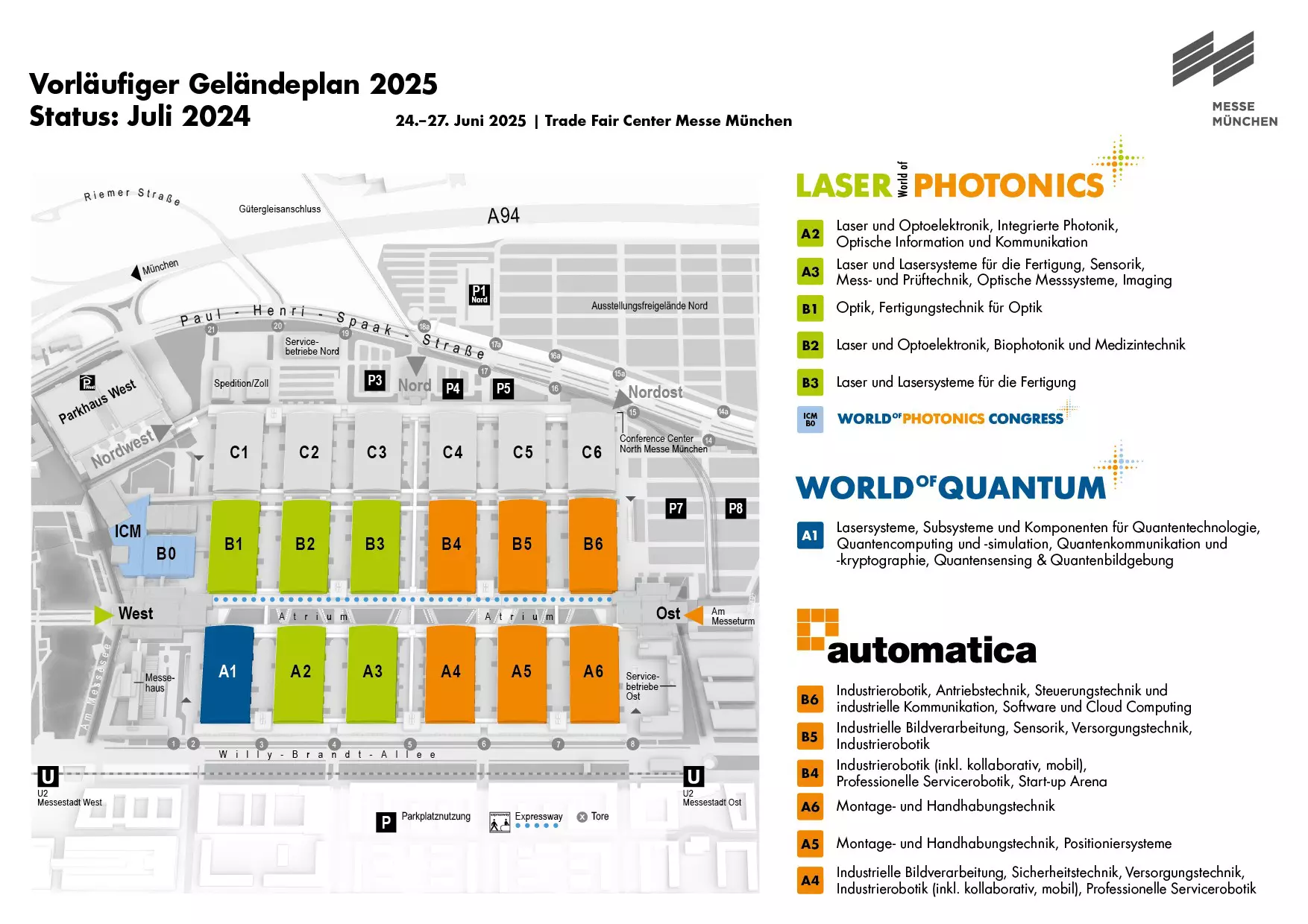 Hallenplan downloaden » Überblick