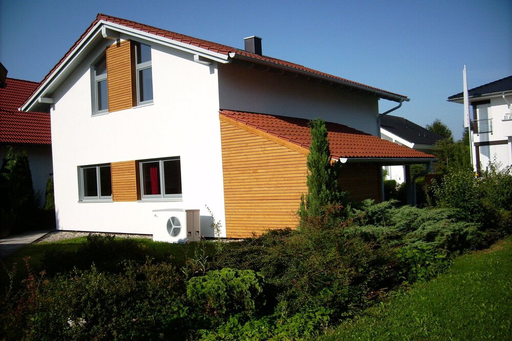 Rückansicht Musterhaus Albert-Haus 