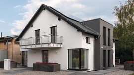 Außenansicht Musterhaus Massa Haus GmbH