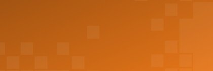 Orangefarbener geometrischer Hintergrund mit einem Muster aus unterschiedlich großen Quadraten.