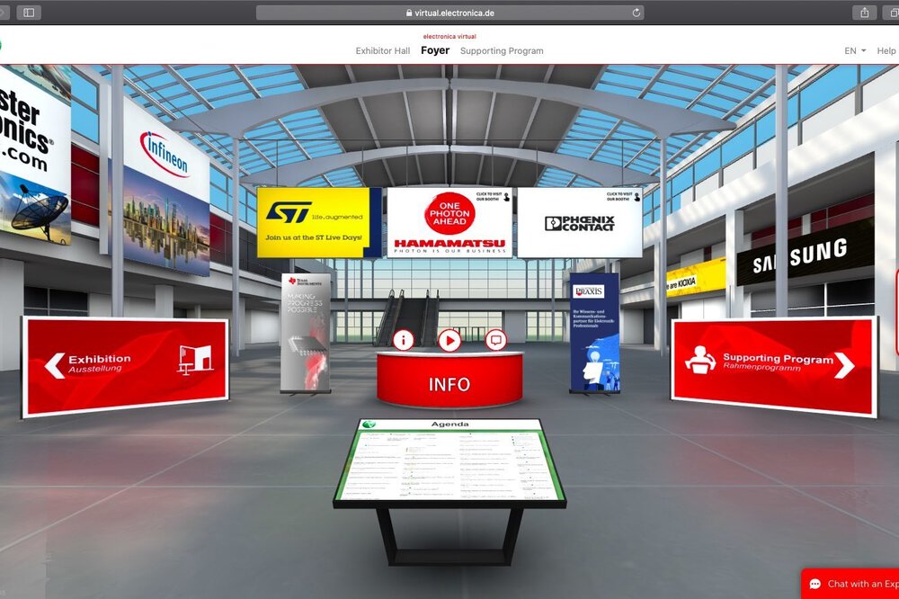 electronica virtual 2020 – Foyer