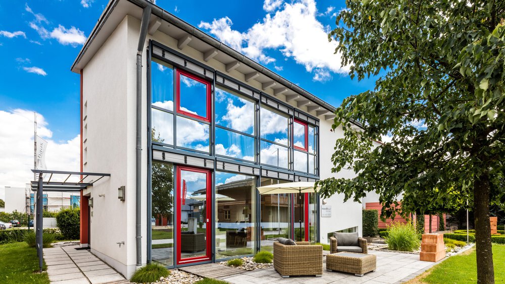 Außenansicht Musterhaus von invivo haus GmbH 