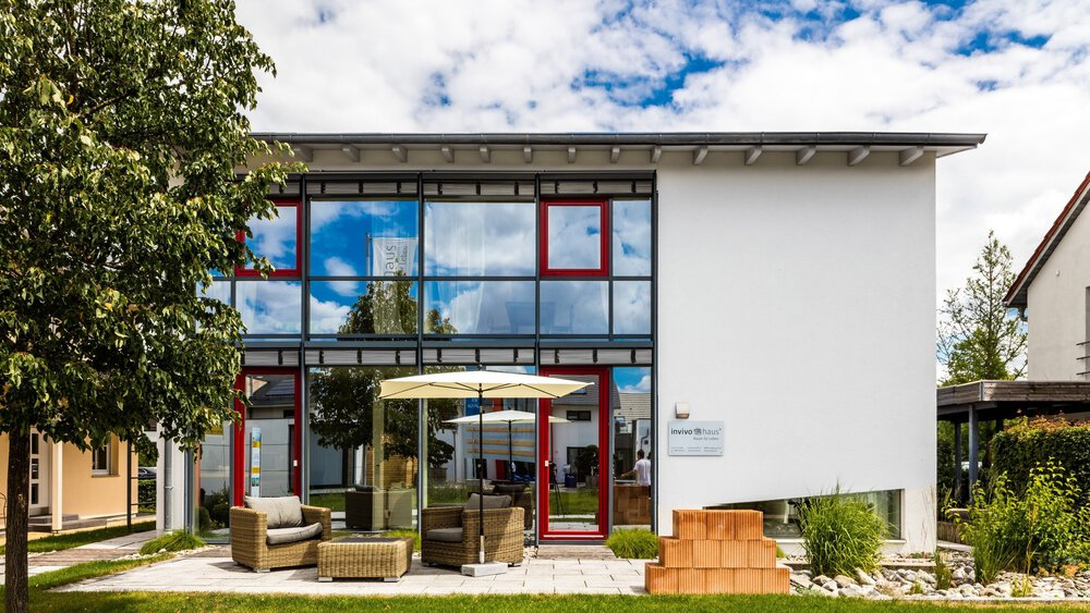 Außenansicht Musterhaus von invivo haus GmbH