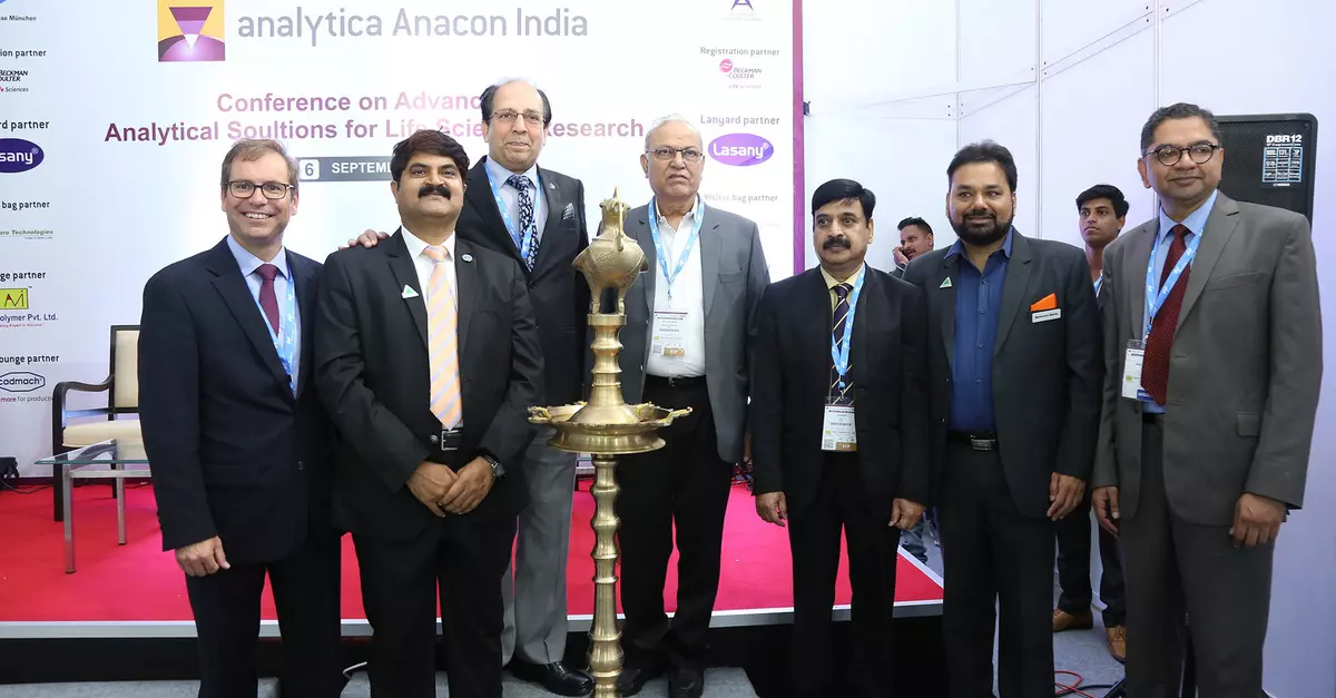 More than 9,500 visitors: analytica Anacon India, India Lab Expo 2018 ...
