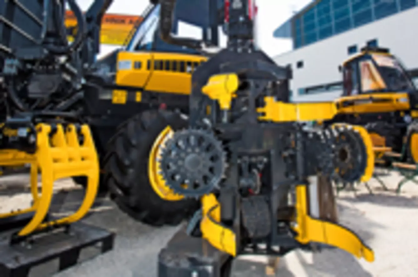 Trade fair for forestry supplies, machinery and timber harvesting