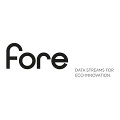 Schwarzer Schriftzug „fore“ auf weißem Hintergrund.