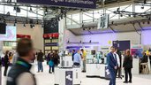 Visitors to the “Digital Transformation” special show at the cutting-edge trade fair analytica.