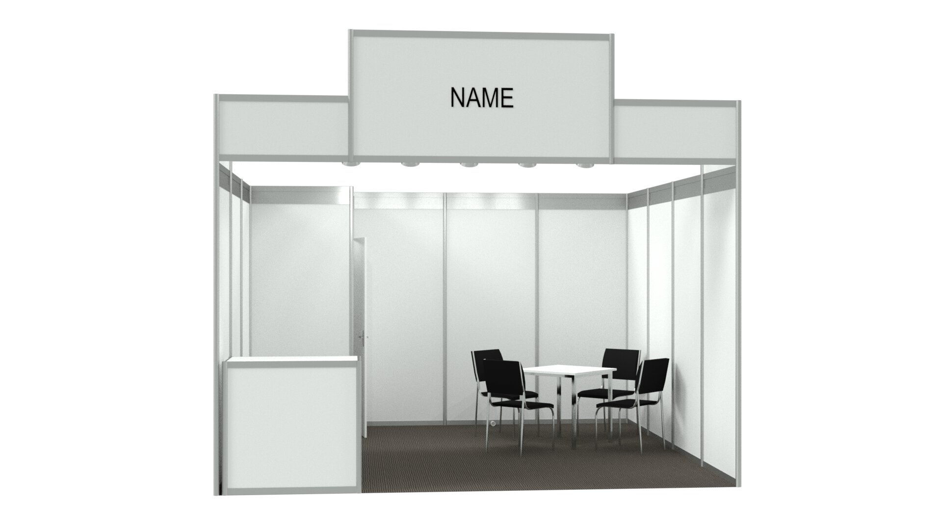 Stand für Neuaussteller