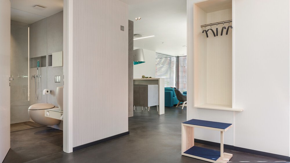 Küche Toilette Musterhaus LUXHAUS 