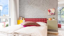 Schlafzimmer Musterhaus von Massa Haus GmbH
