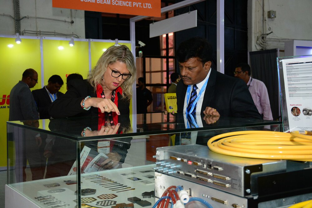 Exhibitors and Visitors at LASER World of PHOTONICS INDIA