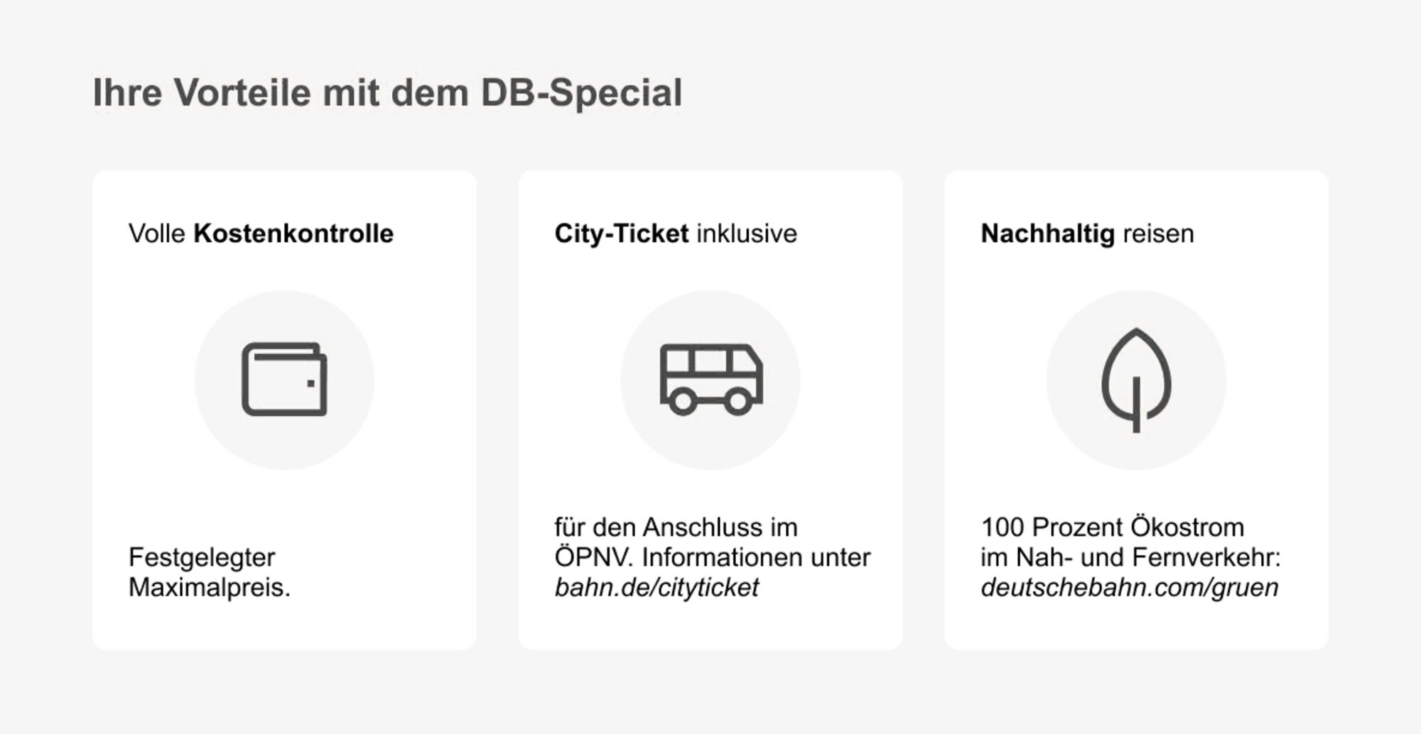 IFAT Munich – Vorteile des DB Special