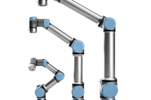 Die Leichtbauarme von Universal Robots gibt es in drei Traglastklassen.